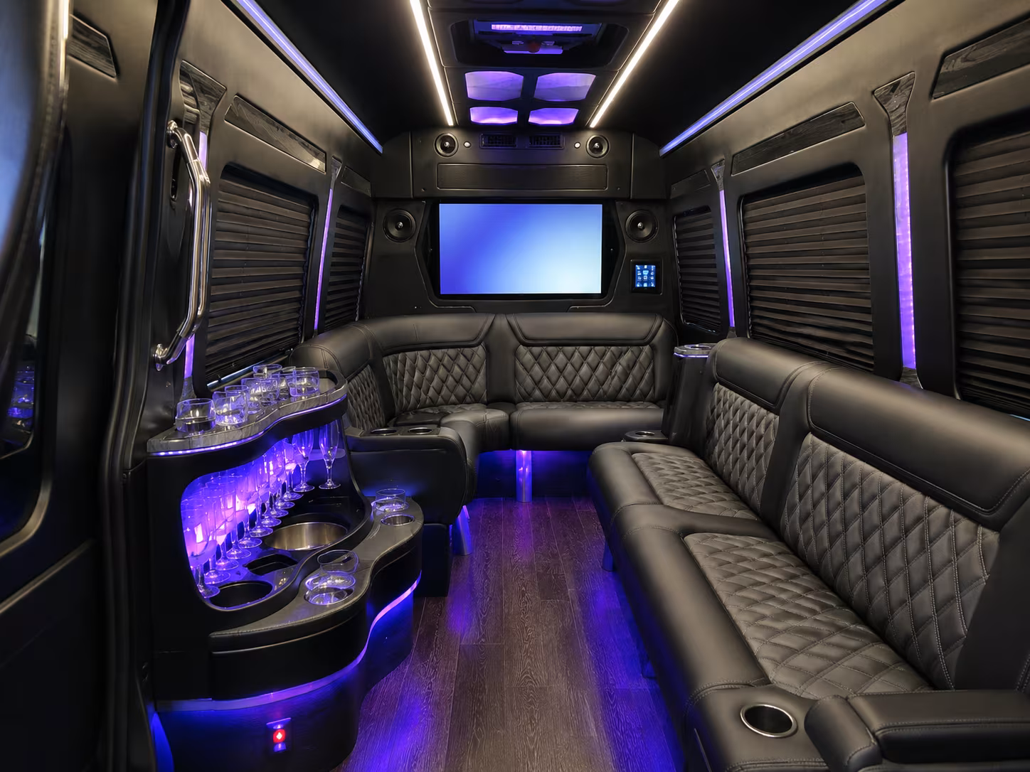 camarillo wedding transportation onboard seating