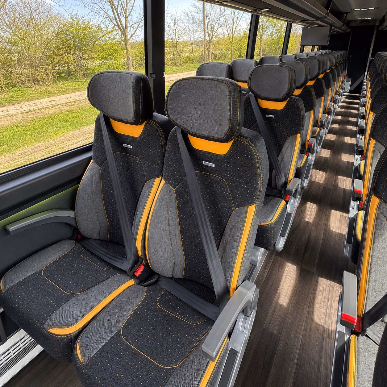 los angeles professional charter bus transportation for los angeles corporate groups