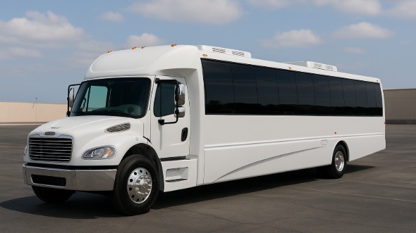 Exterior of Charter Bus Company Camarillo's 18 Passenger Minibus in Camarillo