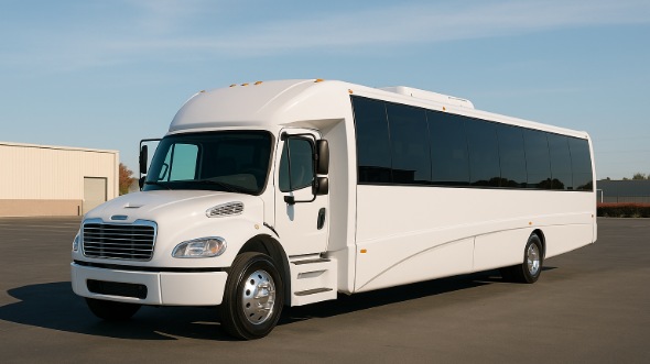 Exterior of Charter Bus Company Camarillo's 20 Passenger Mini bus in Camarillo