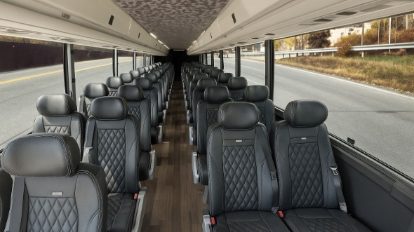 camarillo 15 passenger minibus inside