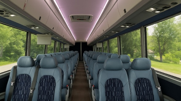 camarillo 15 passenger minibus interior