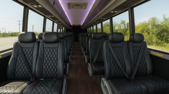 camarillo 18 passenger minibus inside
