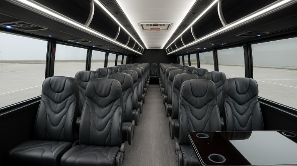 camarillo 20 passenger minibus inside