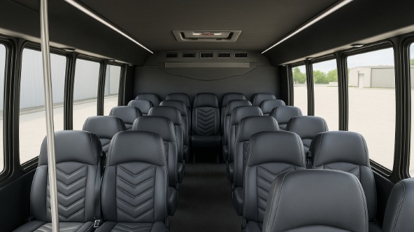 camarillo 25 passenger minibus inside