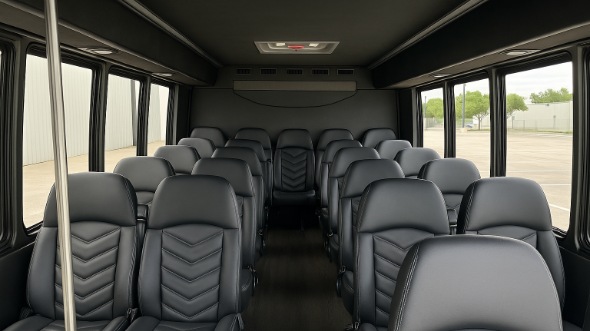 camarillo 35 passenger minibus inside