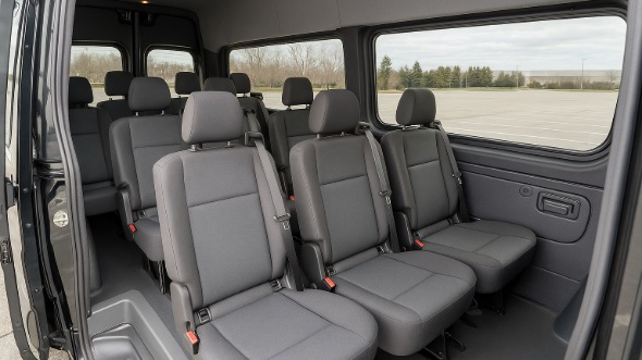 camarillo sprinter van with driver inside